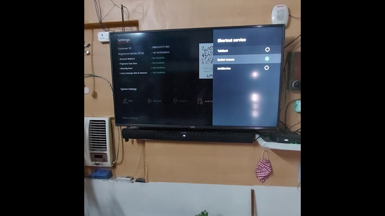 connect airtel xstream box with Bluetooth device ,Please like and subscribe