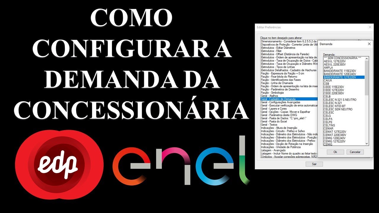 Pro-elétrica Aula 82: Como configurar as demandas da concessionária.