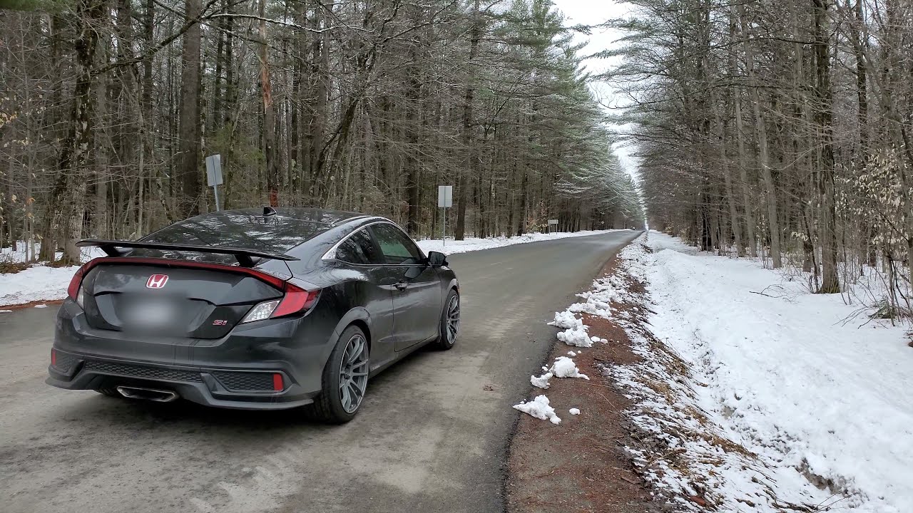 2018 Civic Si - Muffler delete + PRL Catted Downpipe