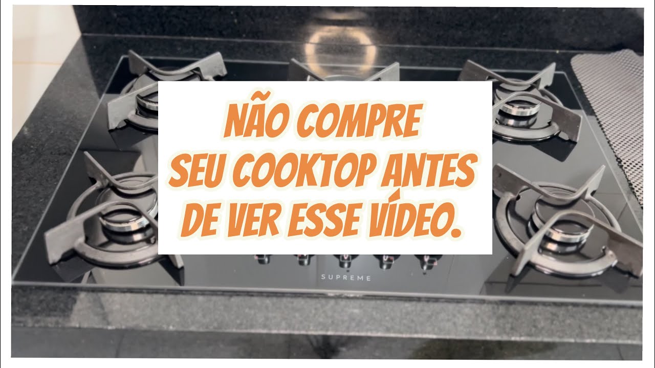 Vale a pena Cooktop Dako Supreme, 5 bocas, tripla chamas, á Gás? 🤔
