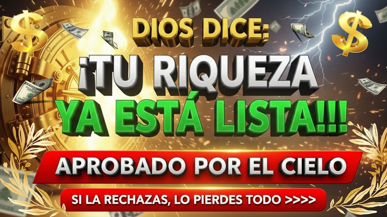 DIOS DICE: EL BANCO DEL CIELO ABRIÓ TU TESORO — SI LO RECHAZAS, SE CIERRA PARA SIEMPRE