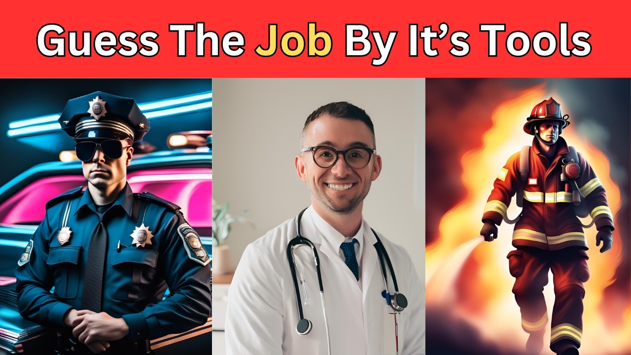 Guess The Job Quiz| Guess The Job By It's Tools
