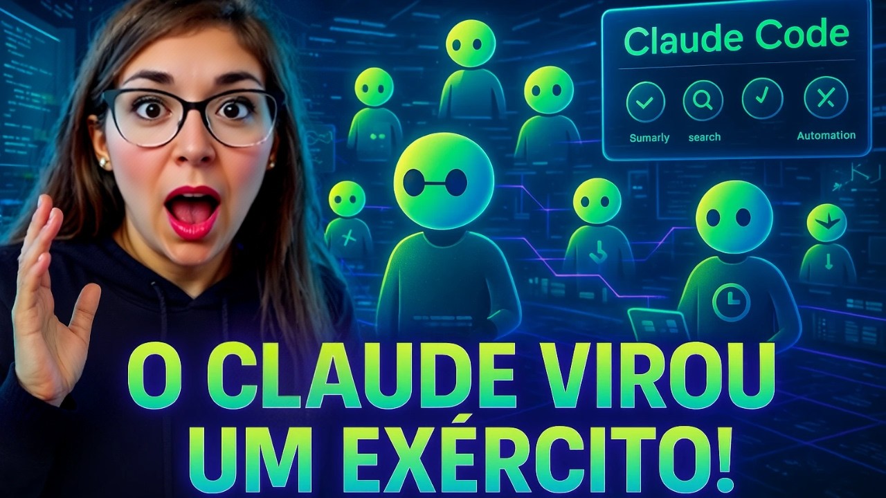 Como Criar uma Equipe de IA com Claude Code (Subagentes Explicados)