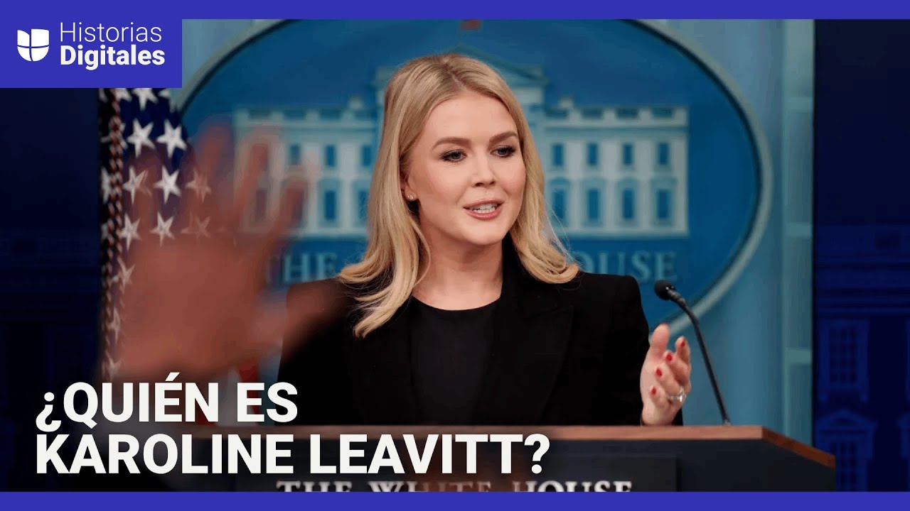 De pasante a la secretaria de prensa más joven de la Casa Blanca: Karoline Leavitt