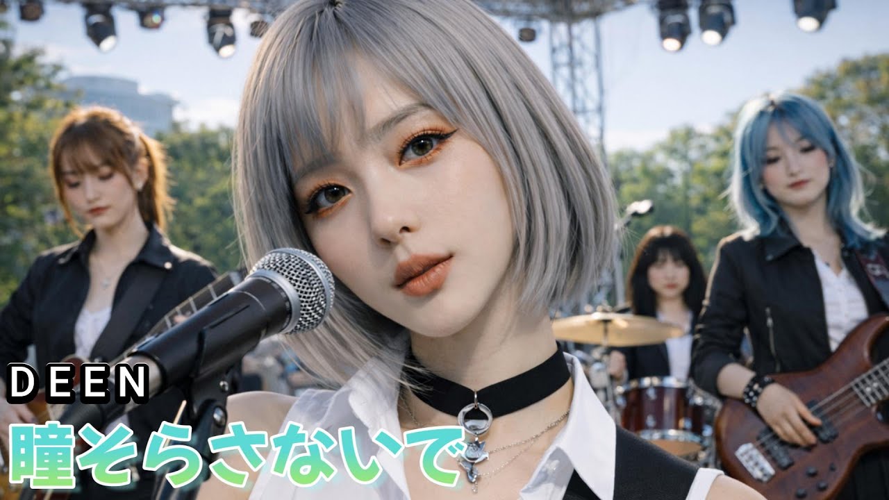 DEEN/瞳そらさないで 令和のバンドでカバーしてみた！ ai cover songs japanese