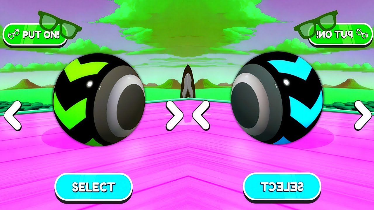 🌈⚽⭕Sky Rolling Ball 3D Vs Reversed Gameplay SpeedRun Max Level 363