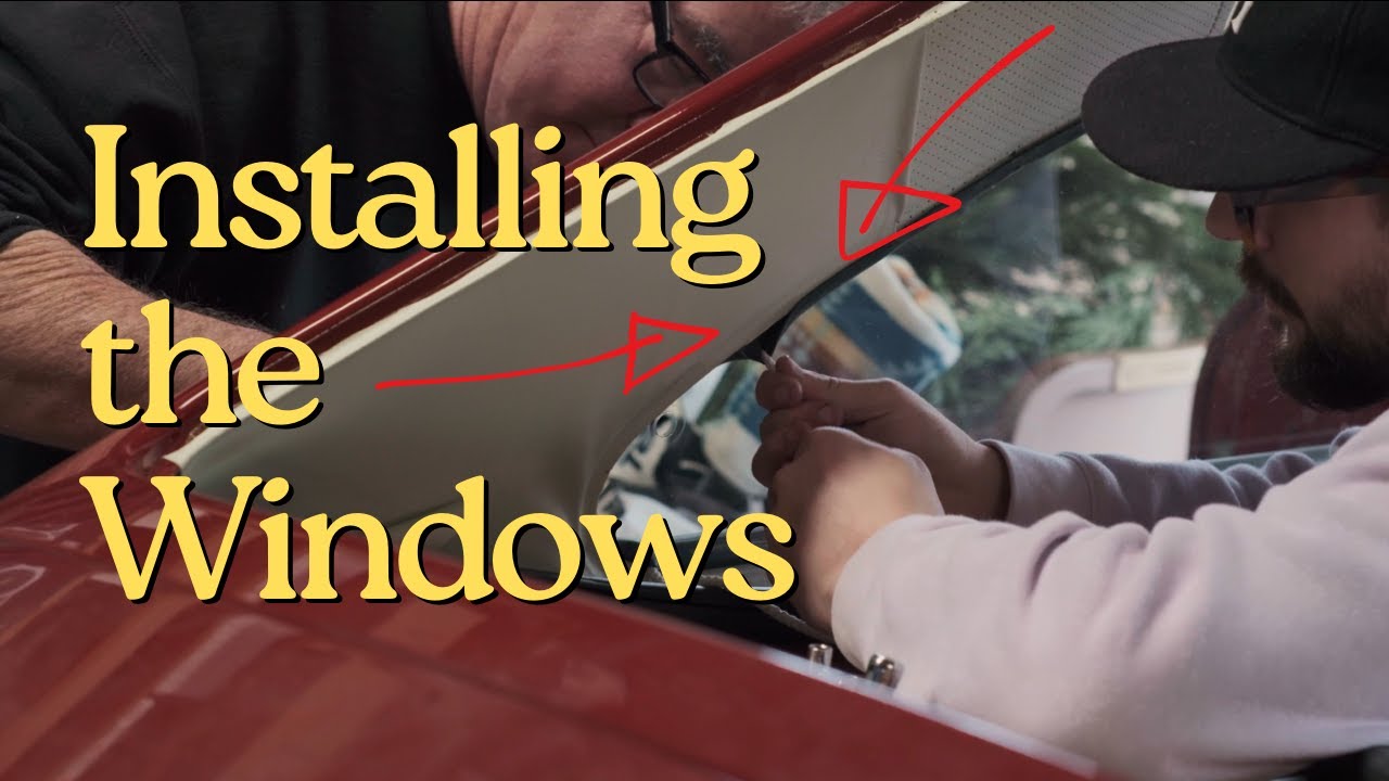 Installing the Windows on my 1967 VW Fastback | Ep. 5 - Part 1