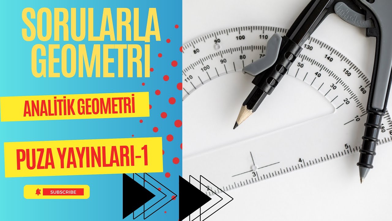ANALİTİK GEOMETRİ PUZA YAYINLARI ÇÖZÜMÜ-1 | YÖS,AYT (2023)
