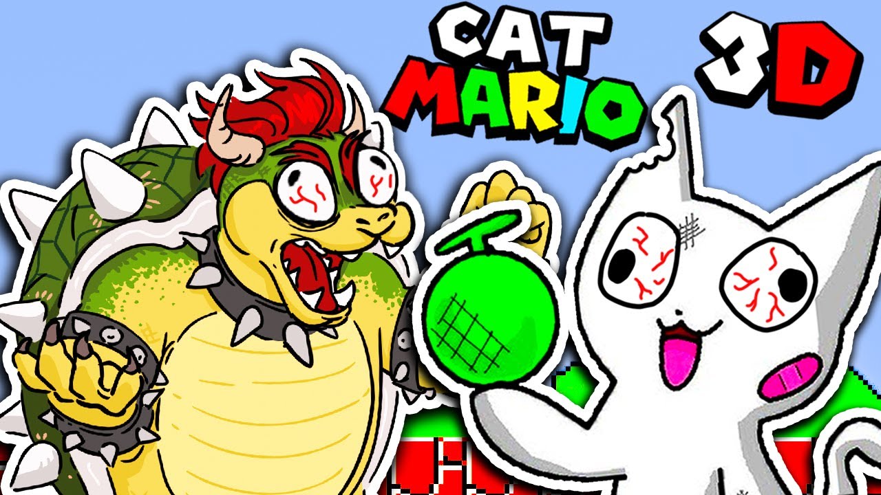 SCARY ENDING!? | Bowser Plays NEW Cat Mario 3D Like PRO. Part 2