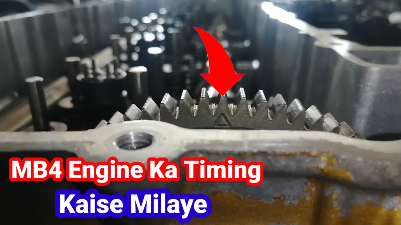 how to set Engine timing MB4 Truck // MP4 इंजन का टाइमिंग कैसे मिलाए MP4