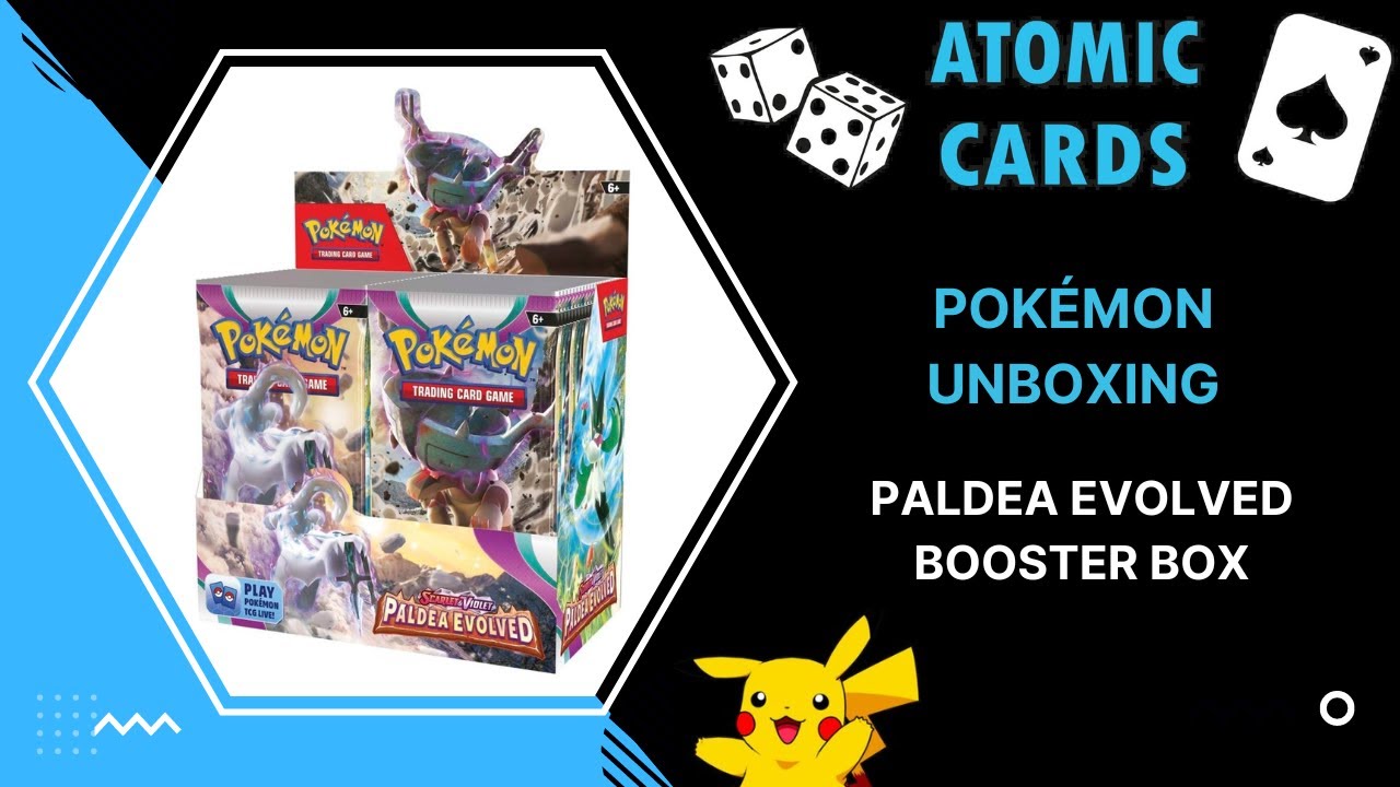 Pokémon Unboxing - Scarlet & Violet Paldea Evolved Booster Box