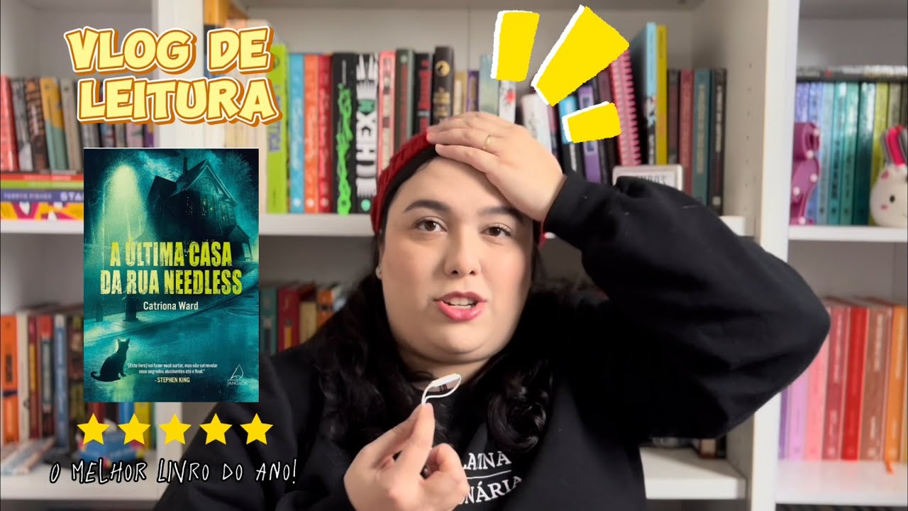 O MELHOR LIVRO! | A Última Casa da Rua Needless | Vlog de Leitura COM SPOILERS