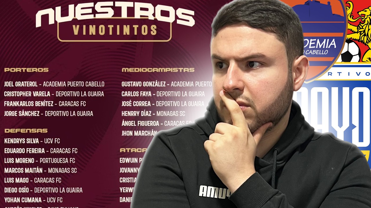 ¡El BENDITO FUTVE manda en La Vinotinto! | Repasamos la LISTA