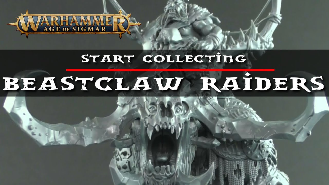 Beastclaw Raiders Start Collecting Review - it's time for chunky Ogors and their furry beasties!