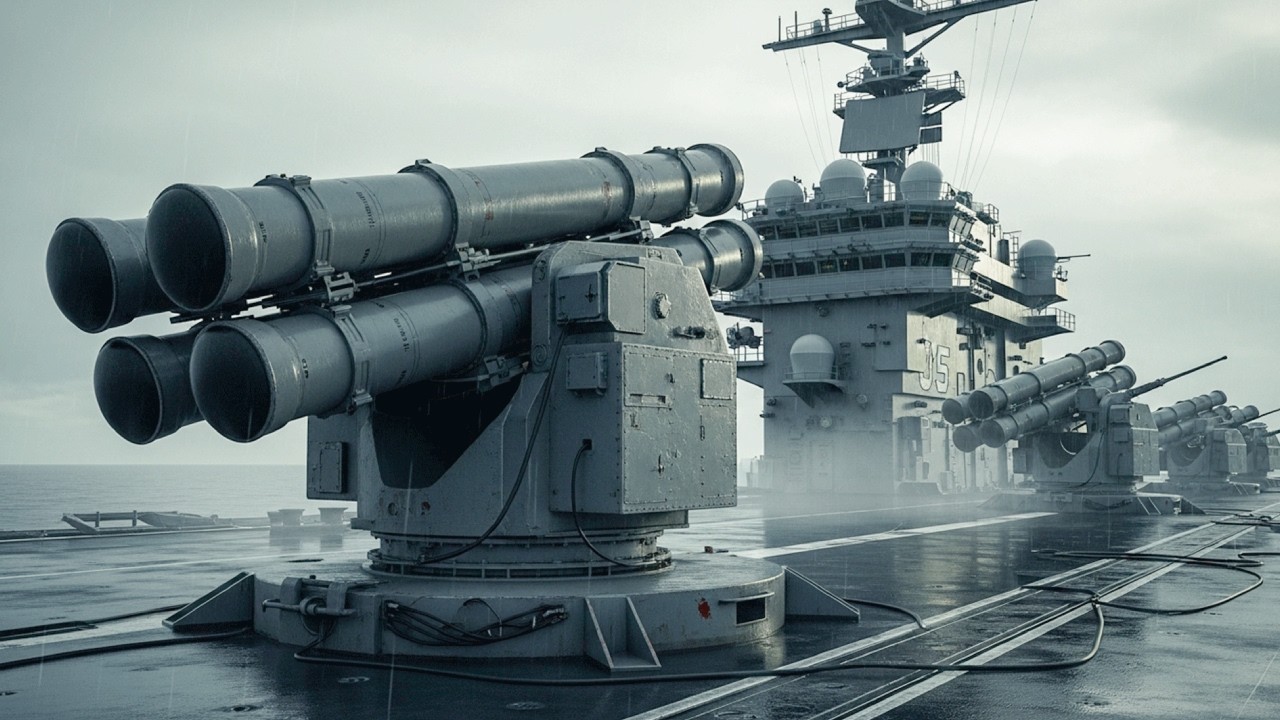 U.S. Navy Aircraft Carrier Defense: Weapons You've Never Seen Up Close
