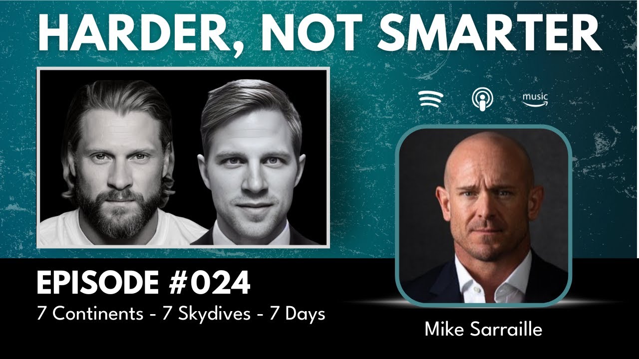 #0024 (AUDIO ONLY) - Mike Sarraille - 7 Continents, 7 Skydives, 7 Days