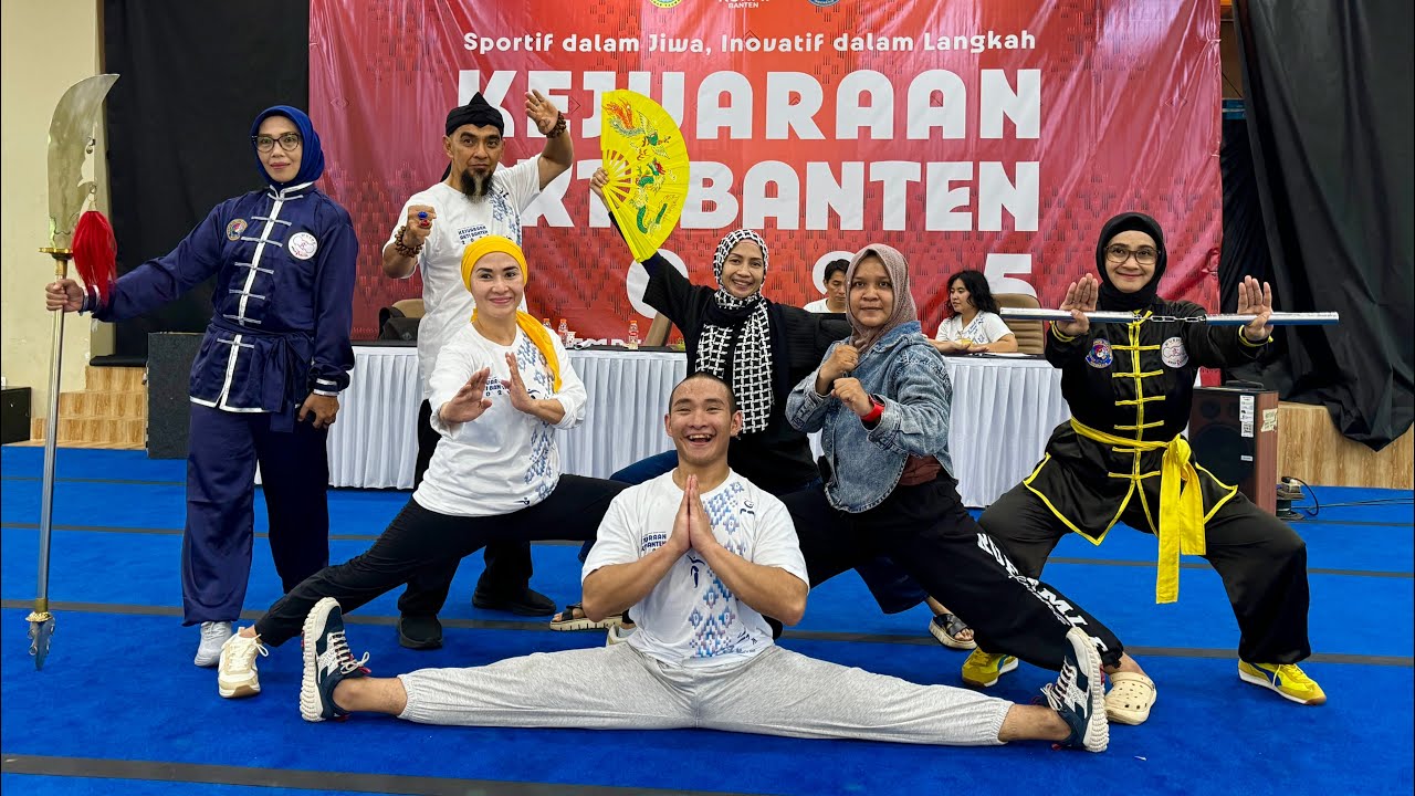 Keseruan di Kejuaraan AKTI Banten 2025 ~🥇✨Alhamdulillah |Penampilan Keren Yoga + Seni Bela diri🤸‍♂️🔥