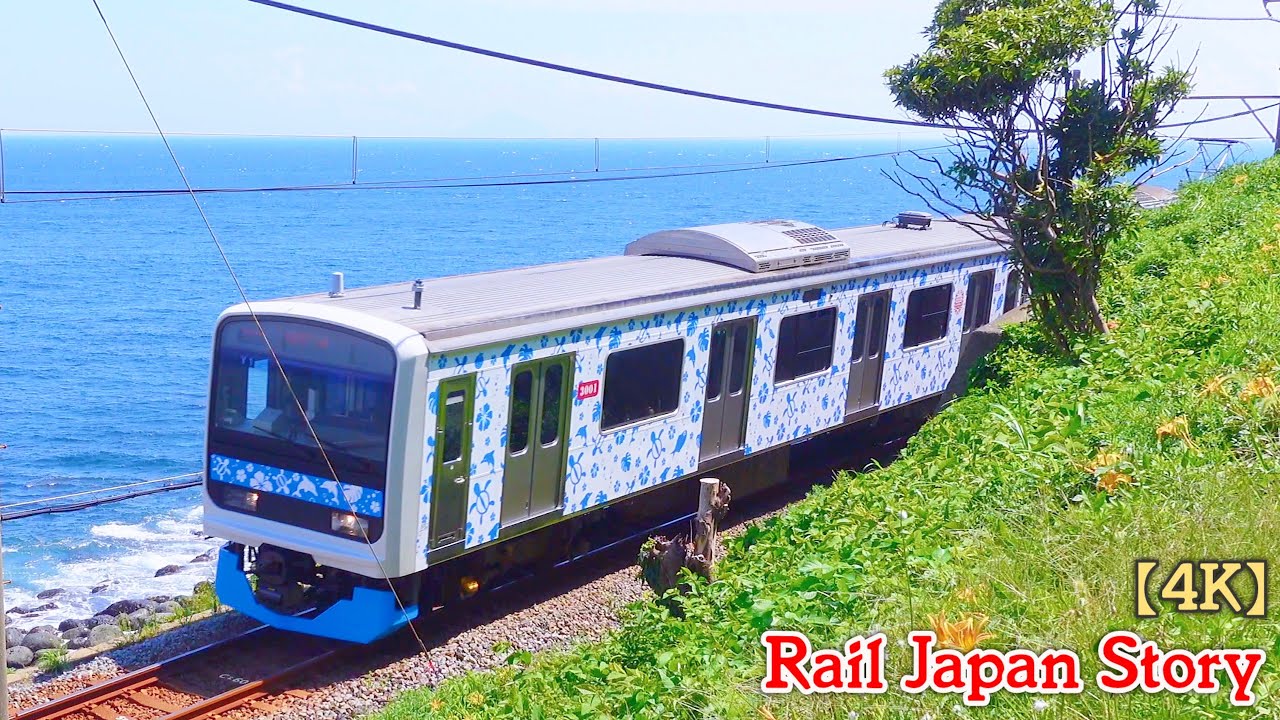 ALOHA TRAIN on the IZUKYU Line, Summer 2022 | Train Japan