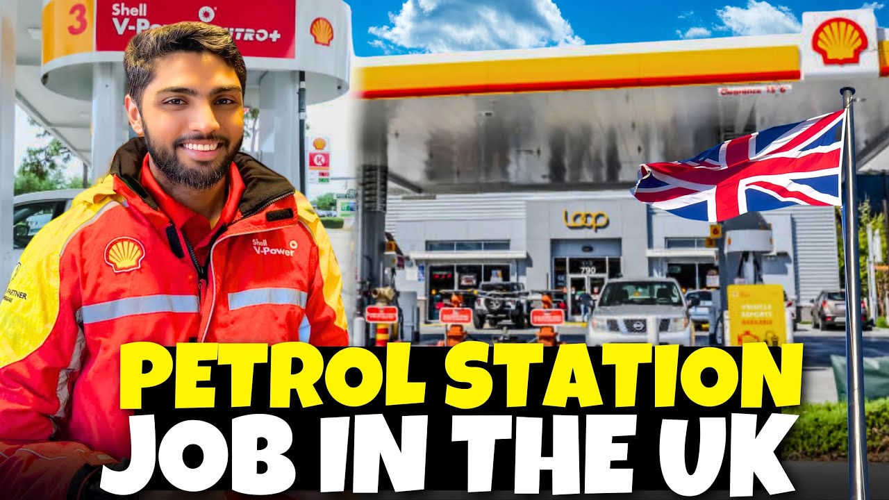 A DAY IN THE LIFE of a Shell Petrol Station Worker in the UK🇬🇧⛽