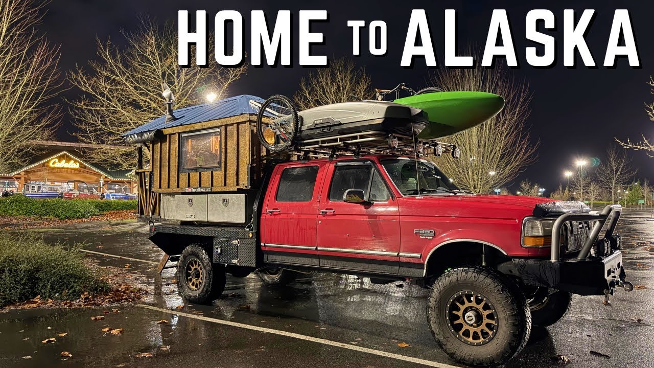 Bad News Driving my Old Ford Diesel Truck 5,000 Miles Home to Alaska