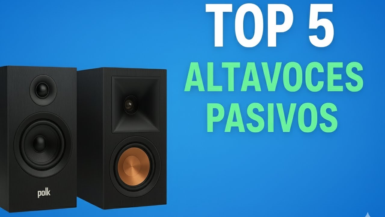 MEJORES ALTAVOCES PASIVOS 🎶  Calidad-Precio en Amazon