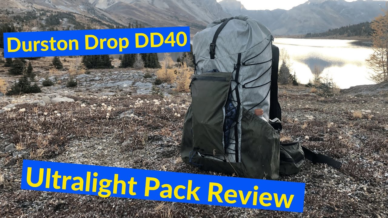 Dan Durston Drop DD40 40L Budget Ultralight Backpack Review