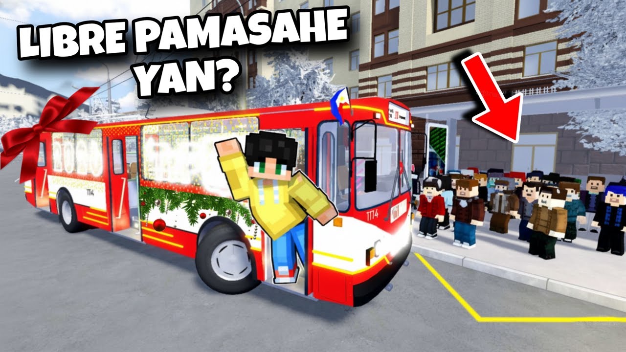 BUS DRIVER Pero LIBRE LAHAT ng PASAHERO sa SPECIAL CHRISTMAS EDITION sa ROBLOX