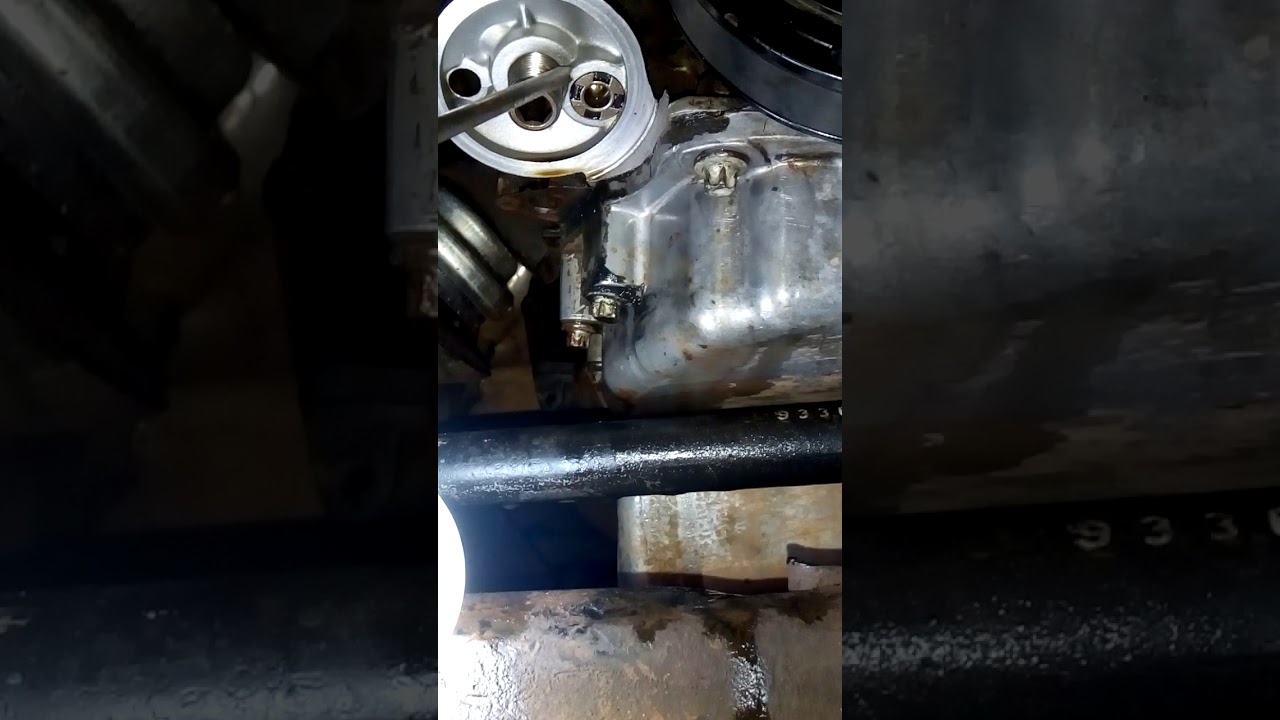 Vazamento no filtro de óleo da S10/Blazer e válvula de Óleo