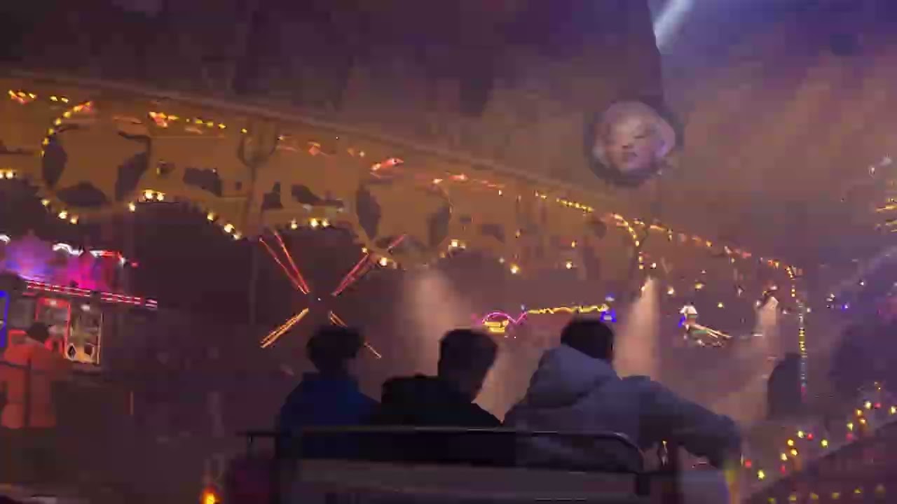 Musik Express (Thiliant) 4K SHOWFAHRT Onride Video | Hansemarkt Korbach 2023