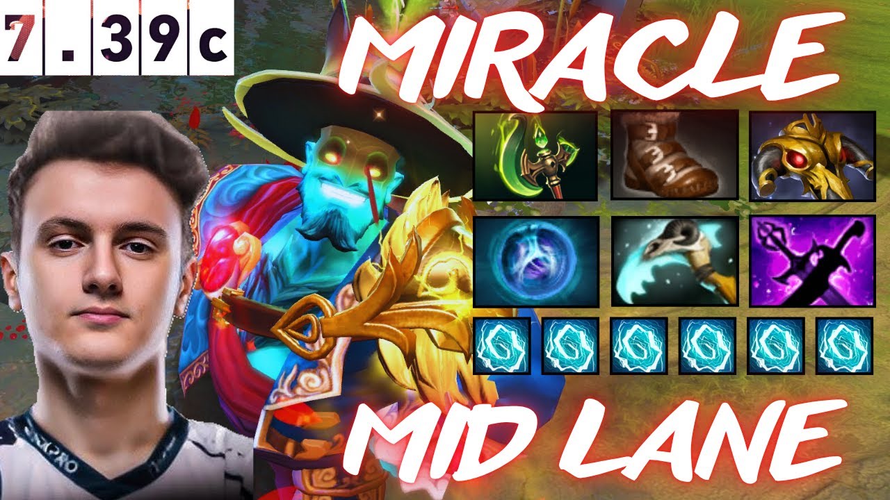 MIRACLE&rsquo;S STORM SPIRIT &ndash; MID LANE | Dota 2 7.39c