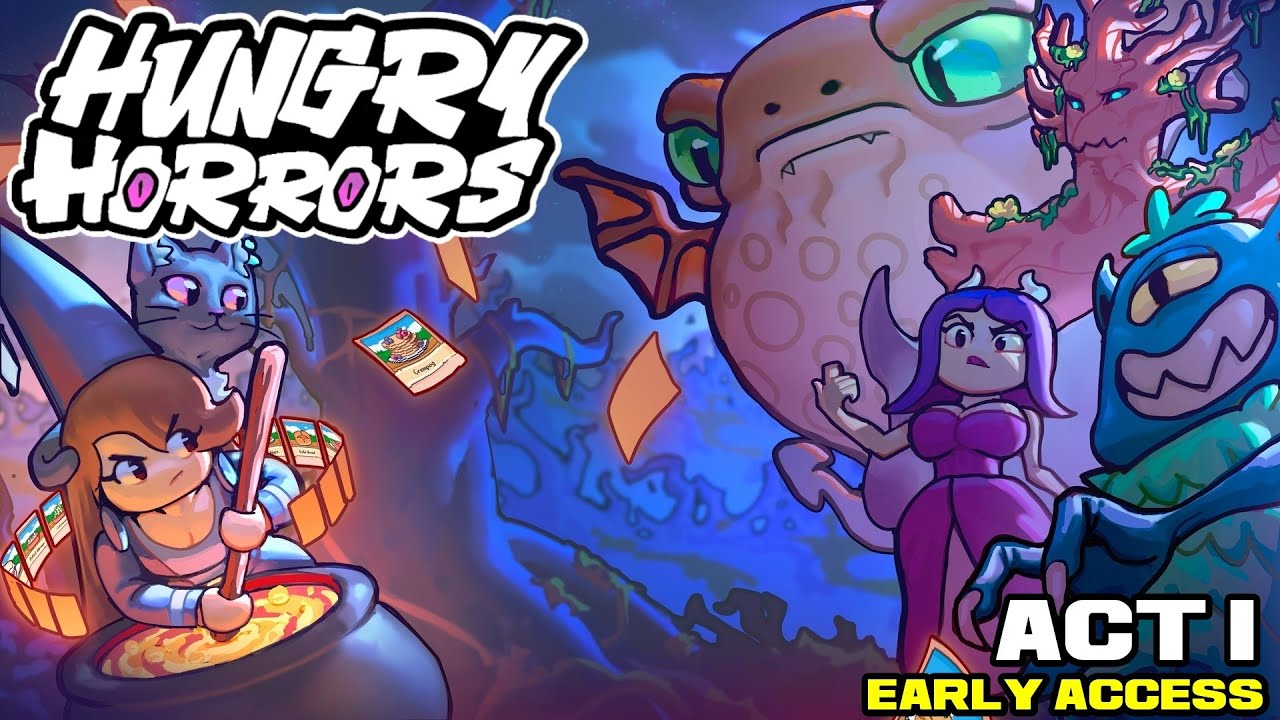HUNGRY HORRORS Early Access Gameplay Walkthrough FULL GAME - ACT 1 [NO COMMENTARY]