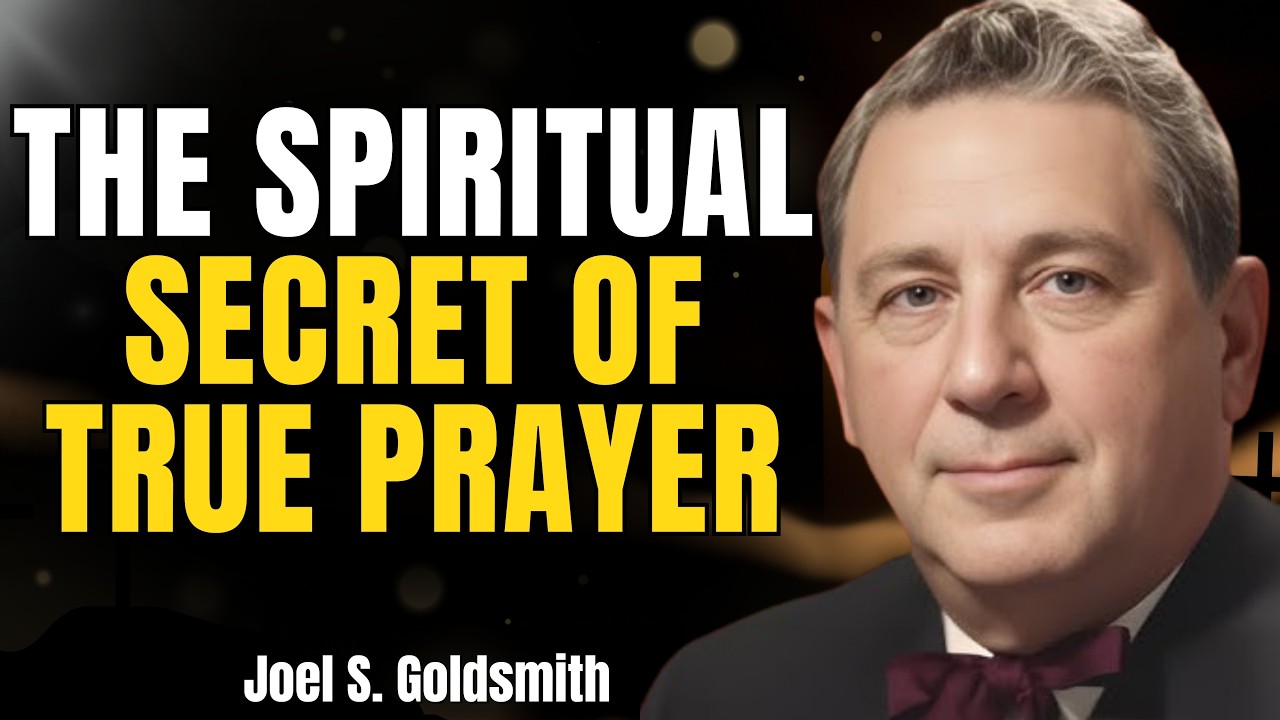 WHY PRAYERS SEEM UNANSWERED | The SPIRITUAL SECRET of TRUE PRAYER | Joel S. Goldsmith