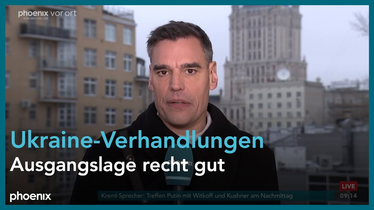 Armin Coerper zu den Verhandlungen im Russland-Ukraine-Krieg am 02.12.25
