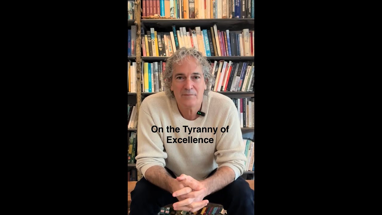 On the Tyranny of Excellence - Prof John T. Friedman 