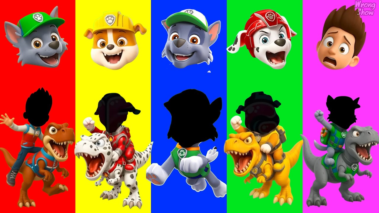 Wrong eyes 👀 Paw Patrol Family Friendly Full Episodes - DAME TU COSITA Funny Puzzle Wrong Heads #50