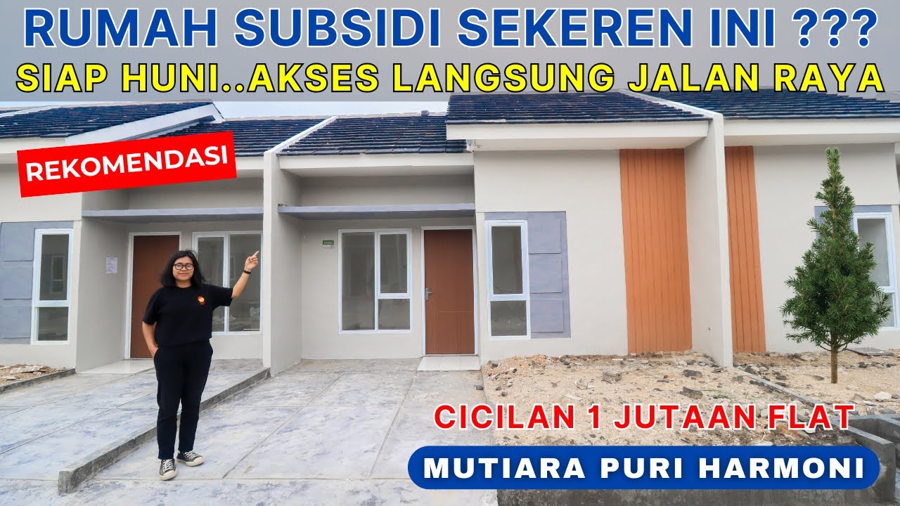 Kaget Dikit Rumah SUBSIDI Sebagus Ini!!! Cicilan 1 JUTAAN FLAT Langsung Tempatin di Tangerang