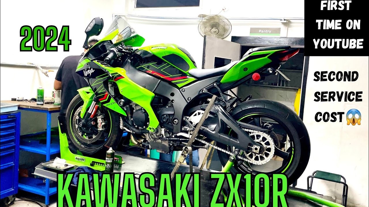 Kawasaki Zx10R 2024 Second Service | Itna Kharcha Ho Gaya 🤯?