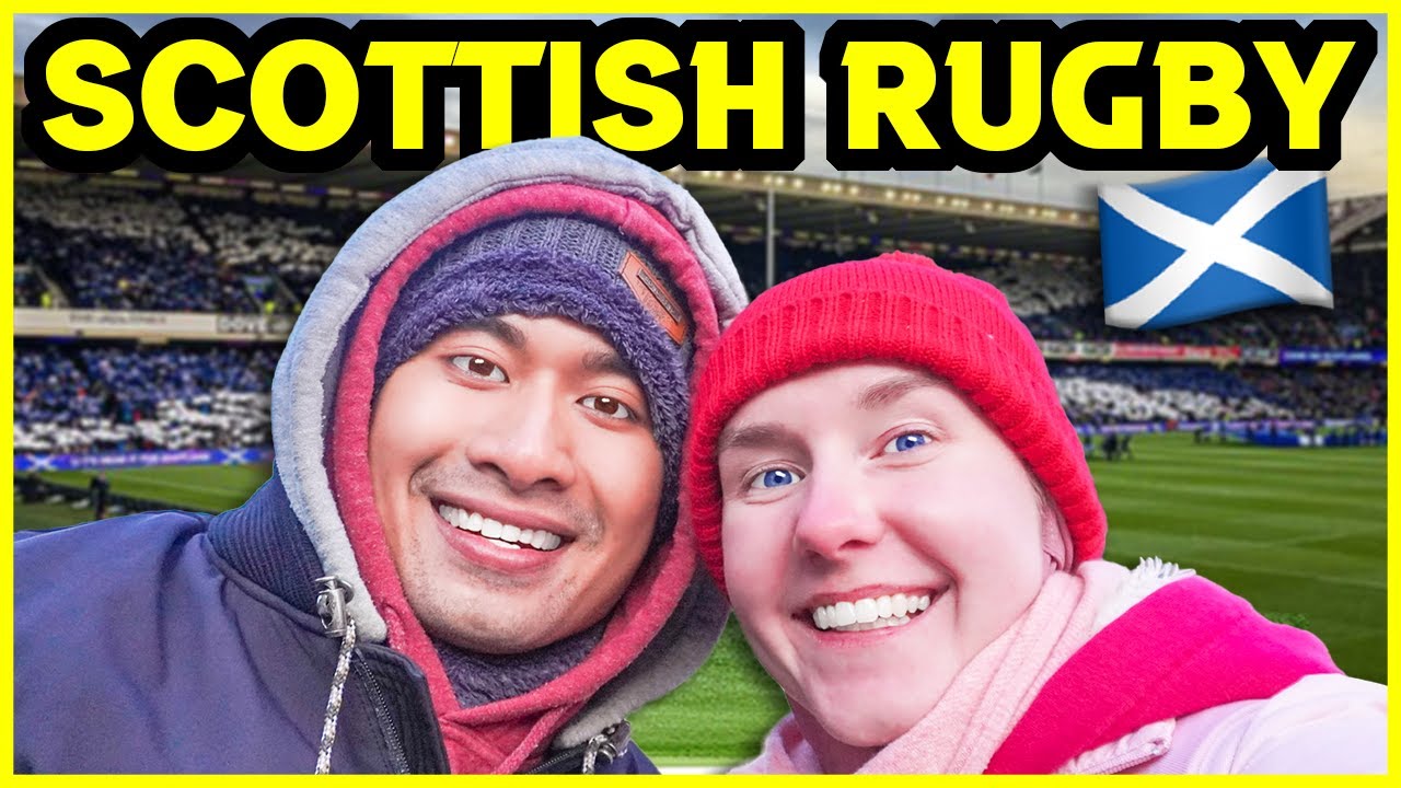 My MALAYSIAN HUSBAND’s FIRST SCOTTISH RUBGY MATCH! 😱🏴󠁧󠁢󠁳󠁣󠁴󠁿
