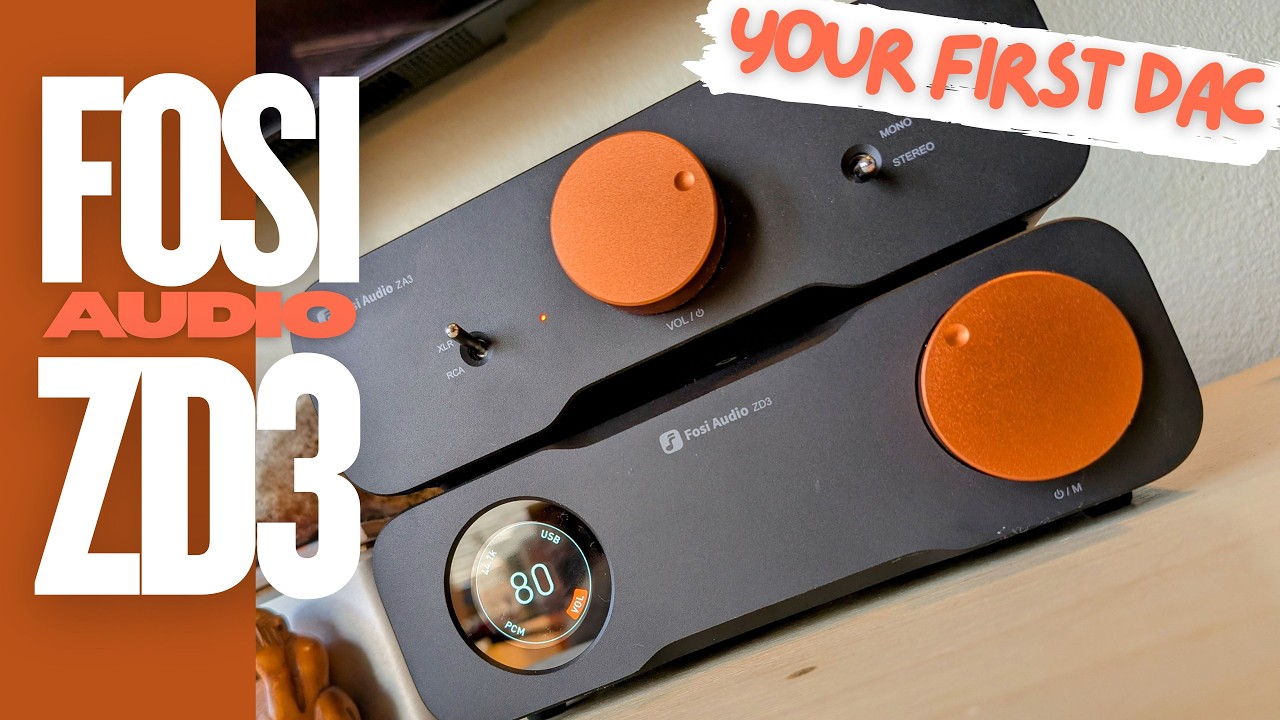 Fosi ZD3 The BEST DAC/Preamp w/ HDMI
