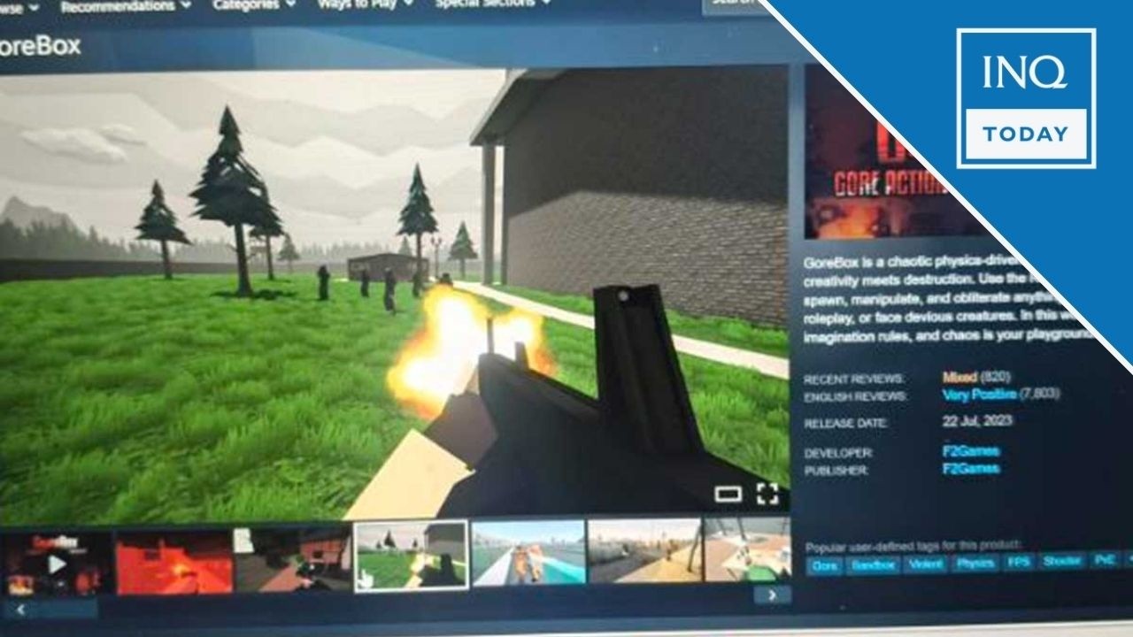 Разработчик GoreBox отказался от участия в расследовании стрельбы в Таклобане | INQToday