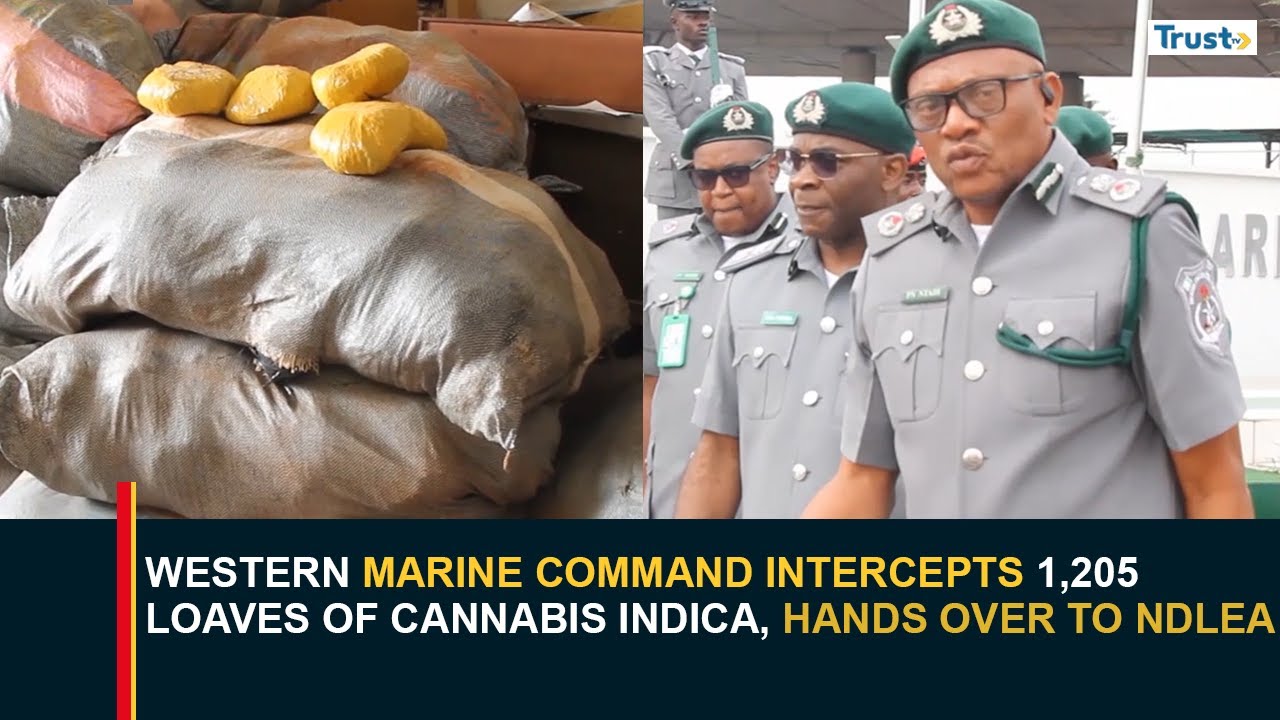 Western Marine Command Intercepts 1,205 Loaves of Cannabis Indica, Hands Over to NDLEA | Custom Duty