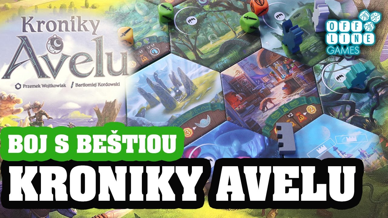 Stolná hra KRONIKY AVELU | Beštia nás skoro dostala w/ @menameselassie @Evzeniss @matozednicek
