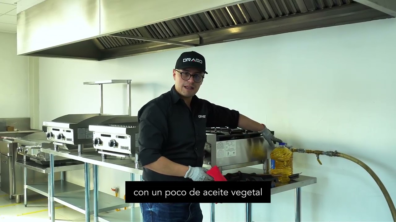 Limpieza de Parrilla Drago