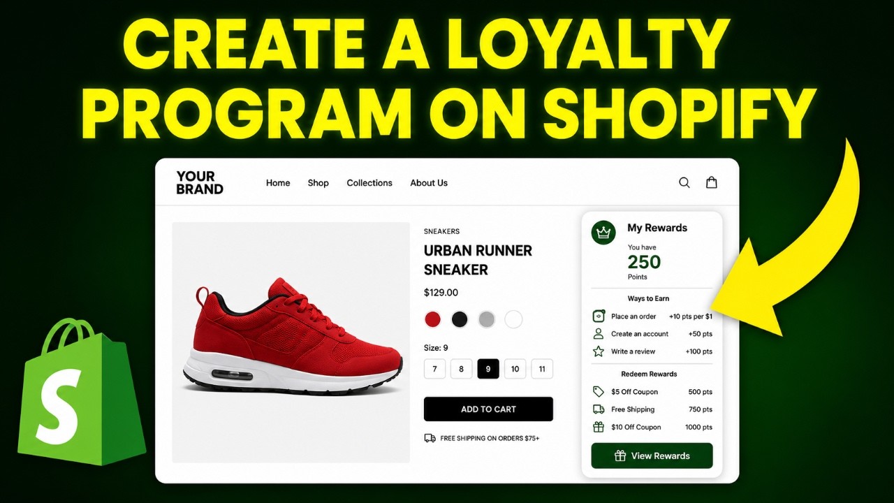 How to Create a Loyalty Program on Shopify (FREE & EASY)