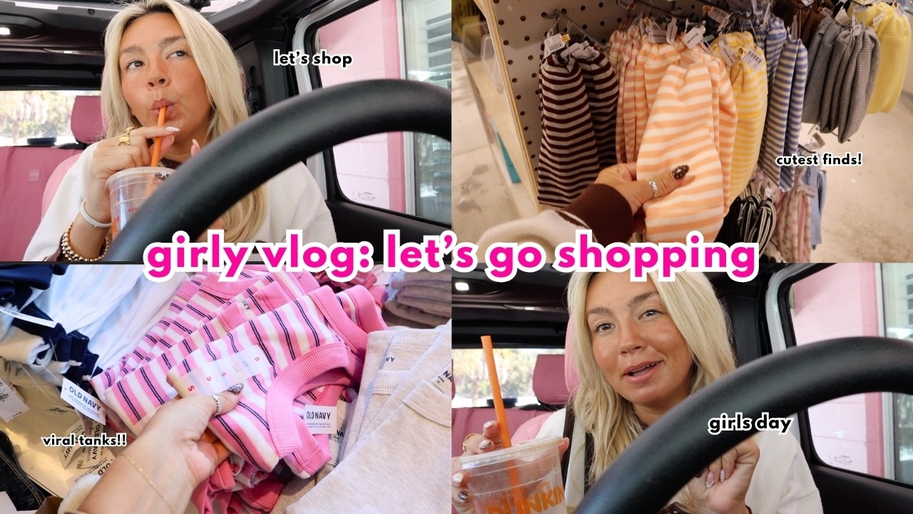 Видеоблог о покупках 🛍️✨: Marshalls, Urban Outfitters, поиски талисманов Jellycat и многое другое...