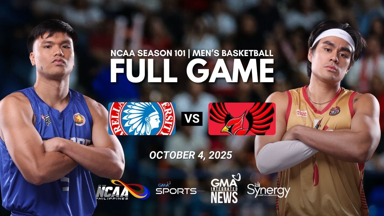 FULL GAME - Mapúa vs. Arellano (Men's Basketball) | NCAA Season 101