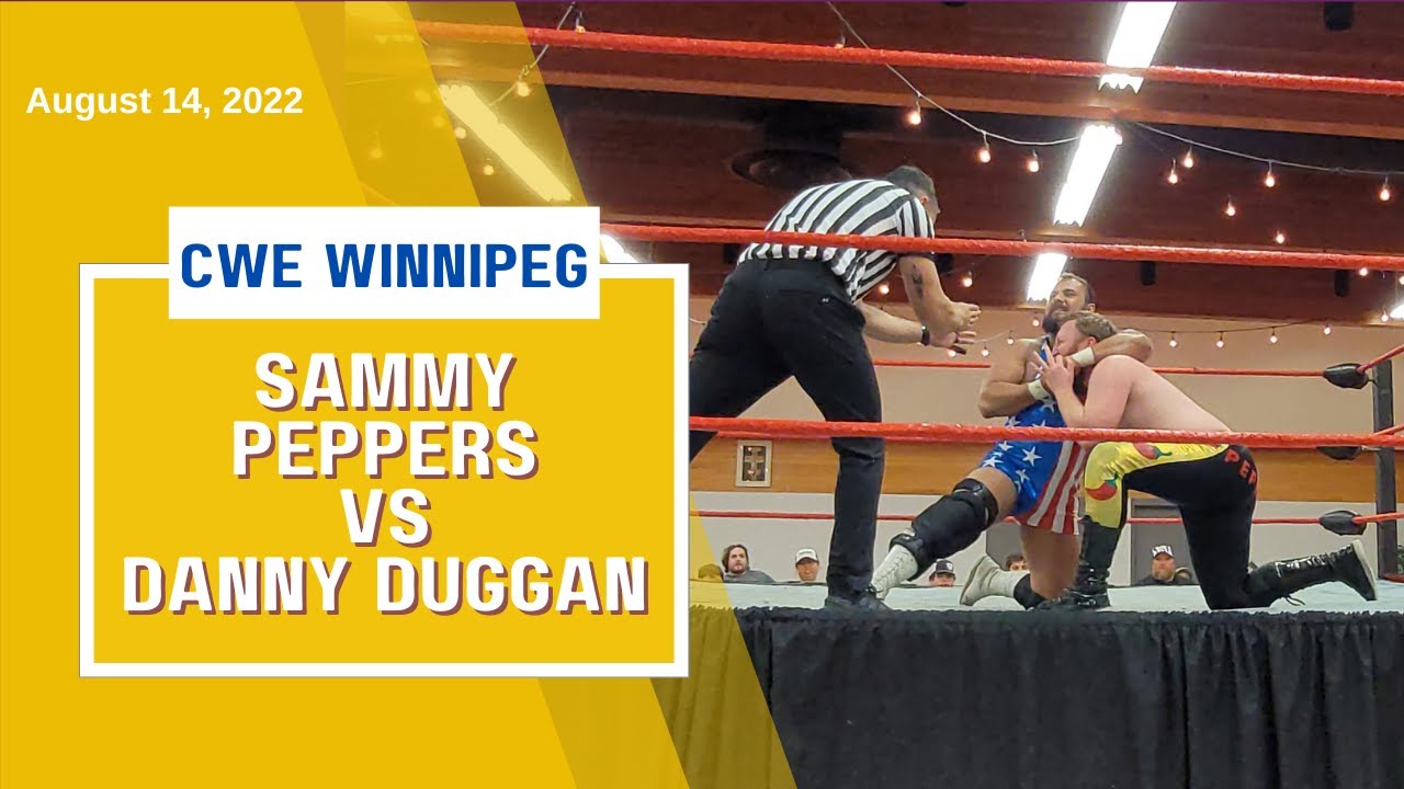 CWE Elite 8 - Sammy Peppers vs Danny Duggan - August 14, 2022