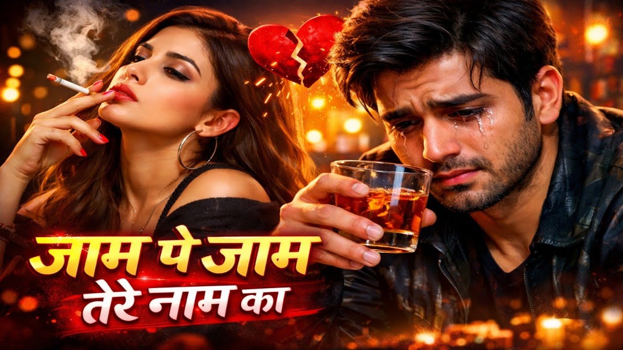 जाम पे जाम तेरे नाम का | 90's Bollywood Sad Song | Heart Broken Love Song | Hindi Sad Song 2026