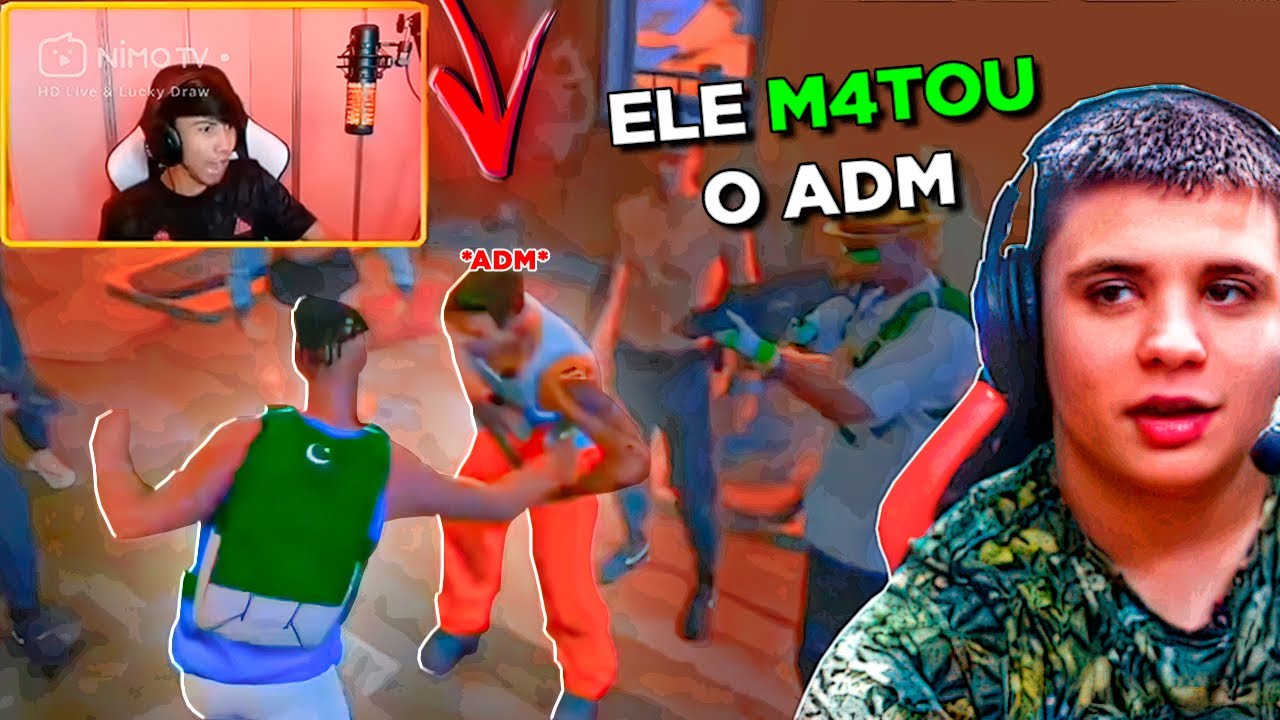 MODDER REAGE AO JILSU TOMANDO PD NO CIDADE ALTA *mat0u o adm* | Modder Clips