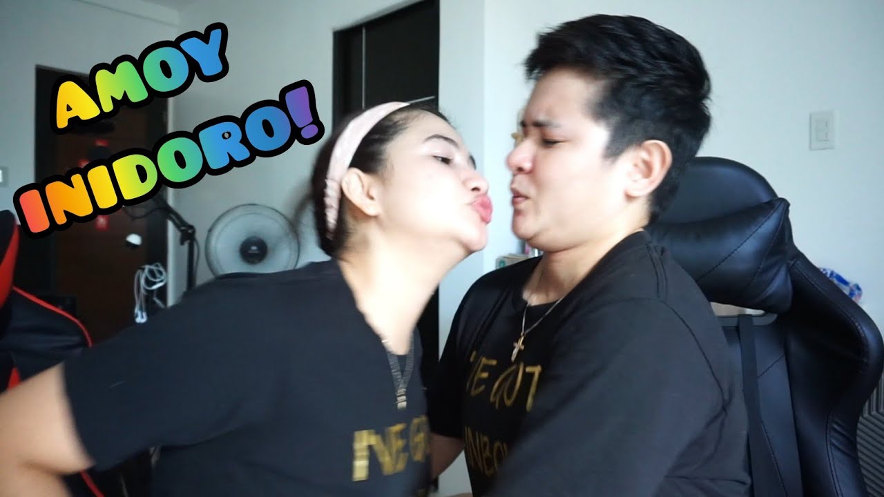 HININGA NG GIRLFRIEND MO AMOY INIDORO KAYA MO? HAHAHAHA #LEAVETHEDOOROPENCHALLENGE